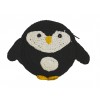 Porte-monnaie pingouin noir