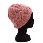 Bonnet en laine rose artisanat equitable