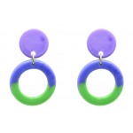 boucles-oreilles-bijou-violet-vert-artisanat-equitable-artisans-du-monde