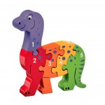 dinosaure multicolore puzzle 