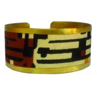 bracelet-tissu-doré-kenya-artisanal-equitable-bijou