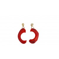 boucles rouge recyclees