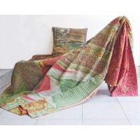 couverture sari recylé 