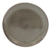 assiette-ceramique-gris-marron-artisanal-commerce-equitable-fairtrade