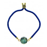 bracelet-cordon-or-24K-bleu-bijou-equitable-artisanal