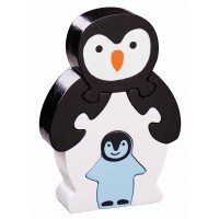 puzzle pingouin bois