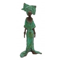 statue-bronze-cire-perdue-artisanat-burkina-equitable