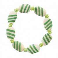 bracelet-vert-blanc-artisanal-equitable-bijou