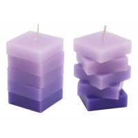 bougie-carrée-lilas-violet-cire-artisanat-equitable