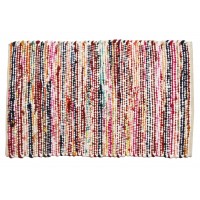 tapis-multicolore-coloré-coton-recyclé-upcycling-artisanat-equitable-artisans-du-monde