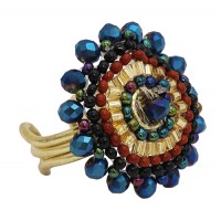 bague-doré-perles-bleu-rouge-rond-bijou-equitable-artisans-du-monde