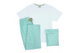 pyjama-carreau-blanc-bleu-homme-t-shirt-pantalon