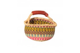 mini-panier-herbe-cuir-caprin-printemps-multicolore-artisanat-équitable-artisans-du-monde