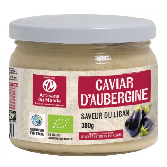 caviar aubergines bio equitable