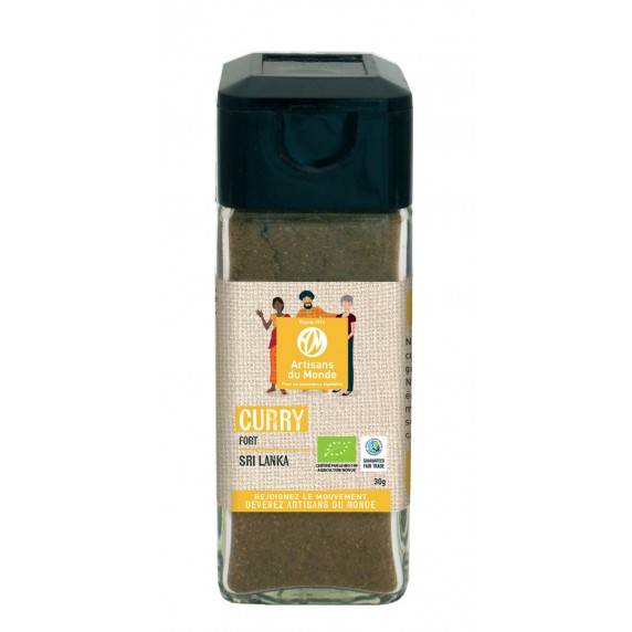 Curry fort bio et equitable 30g