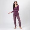 pyjama-bordeaux-coton-bio-equitable-taille-L